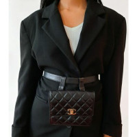Chanel Belt Bag gemaakt van leer in zwart