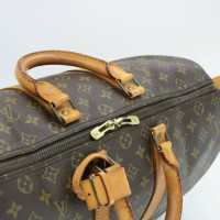 Louis Vuitton Keepall 45 aus Canvas in Braun