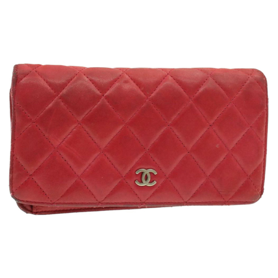 Chanel Tasje/Portemonnee in Rood