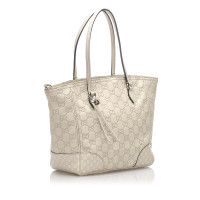 Gucci Tote bag Leer in Wit