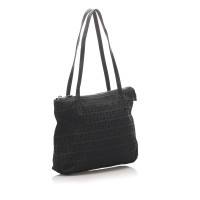 Fendi Sac à main en Toile en Noir