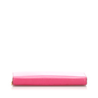 Yves Saint Laurent Tasje/Portemonnee Leer in Roze