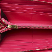 Yves Saint Laurent Täschchen/Portemonnaie aus Leder in Rosa / Pink