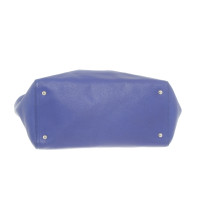 Salvatore Ferragamo Handbag Leather in Blue