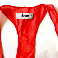 Acne Bovenkleding Zijde in Rood