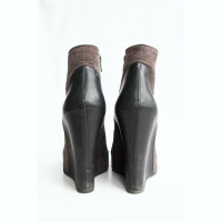 Ann Demeulemeester Wedges aus Wildleder in Braun