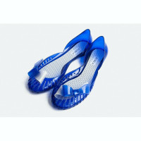 Furla Slippers/Ballerina's in Blauw