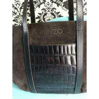 Kenzo Handtasche aus Wildleder in Braun