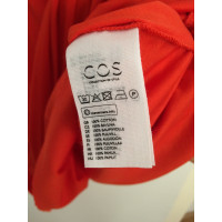 Cos Dress Cotton in Orange