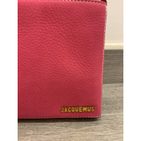 Jacquemus Handtasche aus Leder in Fuchsia