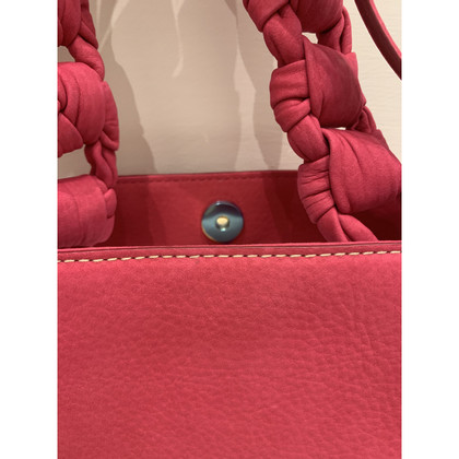 Jacquemus Handbag Leather in Fuchsia