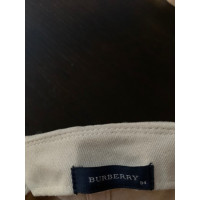 Burberry Chapeau/Casquette en Coton en Crème