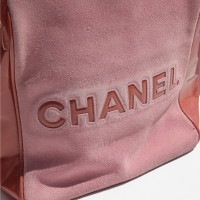 Chanel Sac à main en Daim en Rose/pink