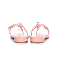 Chanel Sandals Leather in Pink