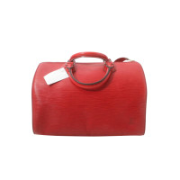Louis Vuitton Speedy 35 Leather in Red