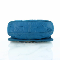Chanel Shoulder bag Patent leather in Blue