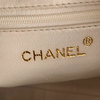 Chanel Camera Bag Leer in Wit
