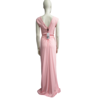 Vionnet Kleid aus Viskose in Rosa / Pink