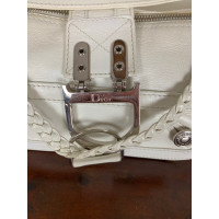 Dior Handtasche aus Leder in Weiß