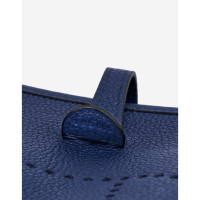 Hermès Evelyne TPM 17 Leer in Blauw