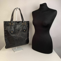 Yves Saint Laurent Tote bag Leather in Black