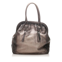 Prada Borsa a tracolla in Pelle in Grigio