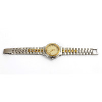 Hermès Armbanduhr aus Stahl in Gold
