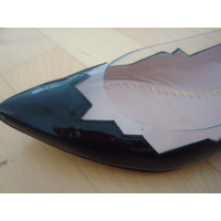 Moschino Slippers/Ballerinas Patent leather in Black