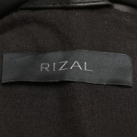 Rizal Cuir manteau vers le bas