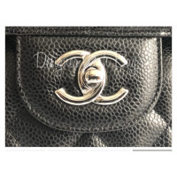 Chanel Classic Flap Bag Leather in Black