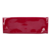 Jil Sander Clutch Bag Leather in Fuchsia