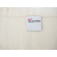 Red Valentino Jacke/Mantel aus Baumwolle in Creme