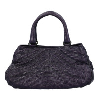 Bottega Veneta Handbag Leather in Violet