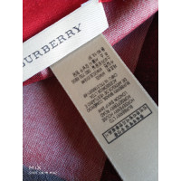 Burberry Echarpe/Foulard en Cachemire en Rouge