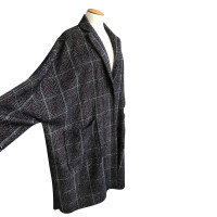 Semi Couture Plaid wool coat