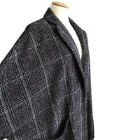 Semi Couture Plaid wool coat