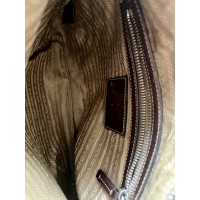 Prada Shoulder bag Canvas in Beige