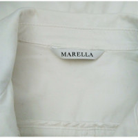 Marella Jacke/Mantel aus Baumwolle in Weiß