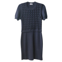 Red Valentino Navy Cable Knit Dress