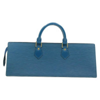 Louis Vuitton Handtas Lakleer in Blauw
