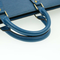 Louis Vuitton Handtasche aus Lackleder in Blau