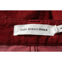 Isabel Marant Etoile Trousers in Red