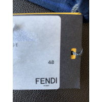 Fendi Capispalla in Cotone in Blu