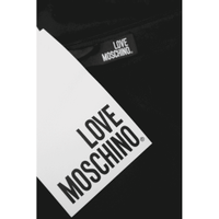 Moschino Love Robe en Coton en Noir
