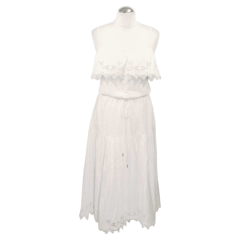 Closed Kleid aus Baumwolle in Weiß