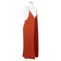 By Malene Birger Dress Silk in Orange