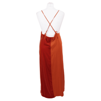 By Malene Birger Dress Silk in Orange