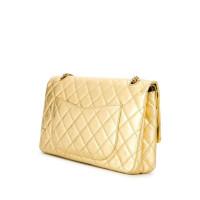 Chanel Classic Flap Bag en Cuir en Doré