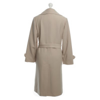 Dolce & Gabbana Nudefarbener coat with belt