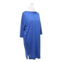 Gianni Versace Dress Cotton in Blue
